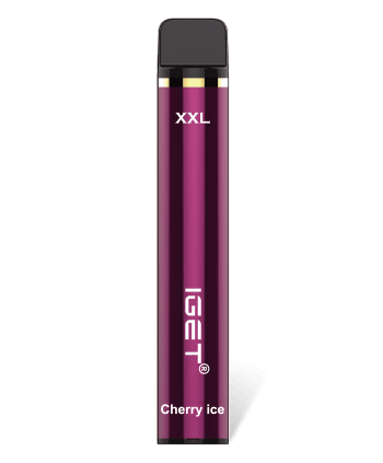 iget xxl cherry ice flavour 1800 puffs disposable vape