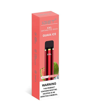 iget xxl guava ice flavour 1800 puffs disposable vape packaging