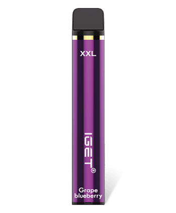 iget xxl grape blueberry flavour 1800 puffs disposable vape