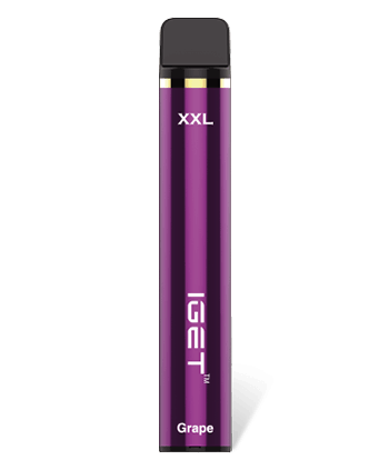 iget xxl grape flavour 1800 puffs disposable vape