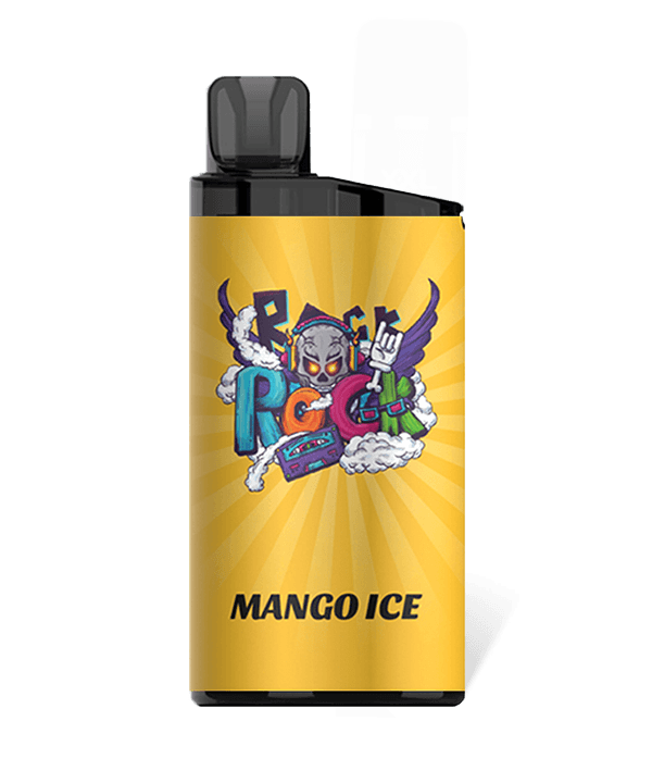 IGET Bar Pro Mango Ice flavor vape, instant vape flavor delivery, disposable vape with mango slices and vapor - IGET BAR - Mango Ice - IGET Vapes
