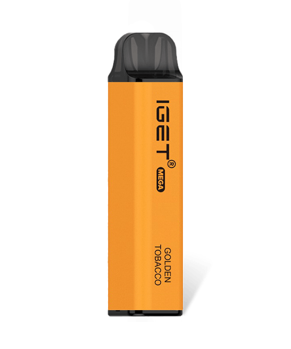 elf bar vape uk IGET MEGA - Golden Tobacco