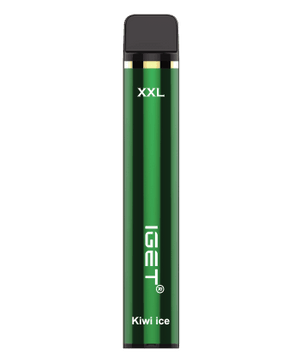 iget xxl kiwi ice flavour 1800 puffs disposable vape