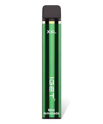 iget xxl mint lemonade flavour 1800 puffs disposable vape