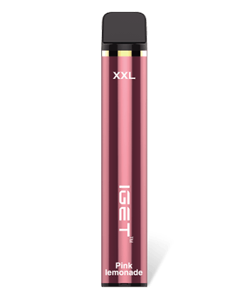 iget xxl pink lemonade flavour 1800 puffs disposable vape